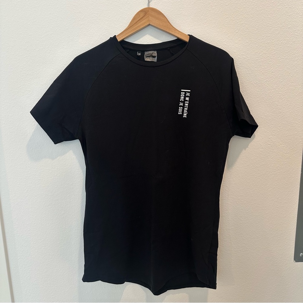 Gymshark Lifting Club Muscle T Shirt Black French